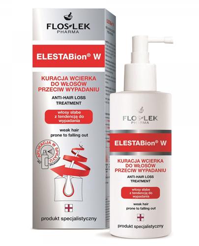 Flos-lek Elastabion W Kuracja wcierka do włosów przeciw wypadaniu - 100 ml Do włosów słabych i wypadających - cena, opinie, stosowanie  - Apteka internetowa Melissa  