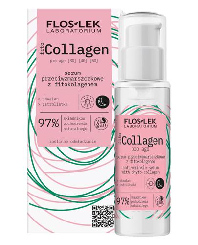  Flos-Lek fittoCollagen Serum przeciwzmarszczkowe z fitokolagenem, 30 ml, cena, opinie, właściwości  - Apteka internetowa Melissa  