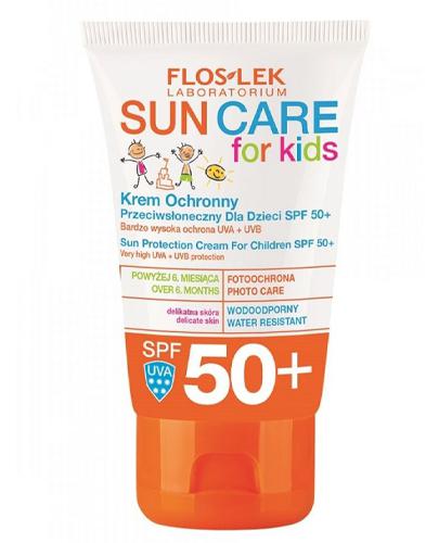  FLOS-LEK FOR KIDS Krem ochronny przeciwsłoneczny dla dzieci SPF 50+ - 50 ml  - Apteka internetowa Melissa  