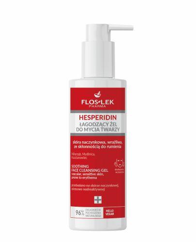 FLOS LEK HESPERIDIN Łagodzący żel do mycia twarzy, 175 ml - Apteka internetowa Melissa