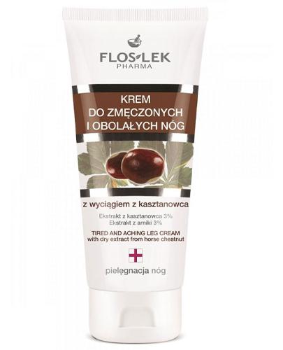 FLOS-LEK Krem do nóg zmęczonych z kasztanowcem - 75 ml - Apteka internetowa Melissa