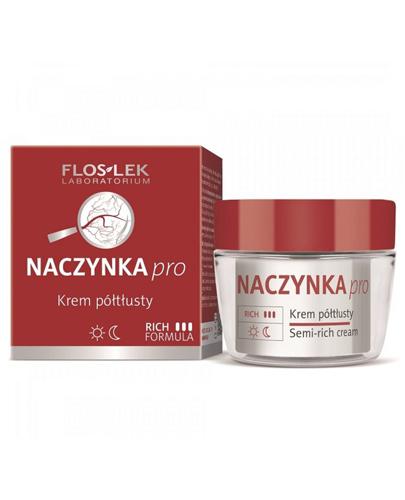 FLOS-LEK Krem półtłusty do cery z problemami naczynkowymi - 50 ml - Apteka internetowa Melissa