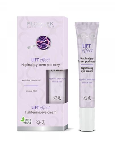  Flos-lek Lift effect Napinający krem pod oczy - 15 ml Do skóry pozbawionej elastyczności - cena, opinie, stosowanie  - Apteka internetowa Melissa  