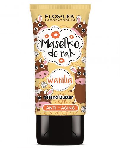 Flos-lek Masełko do rąk anti-aging wanilia - 50 ml Wygładzający krem do rąk - cena, opinie, stosowanie