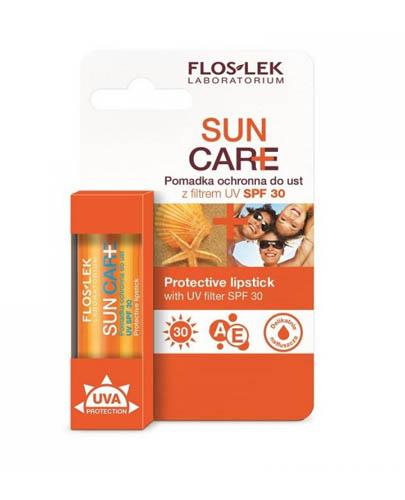 FLOS LEK SUN CARE Pomadka ochronna SPF 30 - 1 szt. - Apteka internetowa Melissa