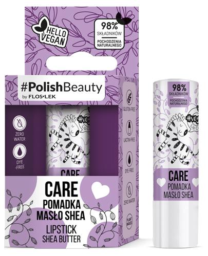 Flos-Lek Vege Lip Care Pomadka do ust z masłem shea - 1 szt. - cena, opinie, skład