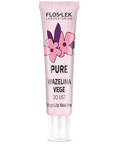  Flos-Lek Vege Wazelina do ust Pure, 10 g, cena, opinie, właściwości  - Apteka internetowa Melissa  