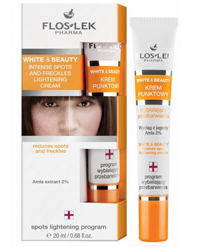 FLOS-LEK WHITE & BEAUTY Krem punktowy wybielający - 20 ml - Apteka internetowa Melissa