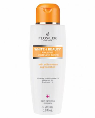 FLOS-LEK WHITE & BEAUTY Tonik wybielający - 200 ml - Apteka internetowa Melissa