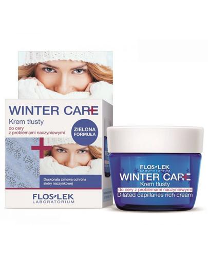 FLOS-LEK WINTER CARE Krem tłusty do cery z problemami naczynkowymi - 50 ml - Apteka internetowa Melissa
