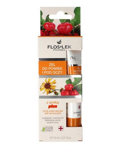 FLOS-LEK Żel do powiek i pod oczy z arniką plus - 15 ml - Apteka internetowa Melissa