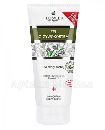 FLOS-LEK Żel z żywokostem do skóry suchej - 200 ml - Apteka internetowa Melissa