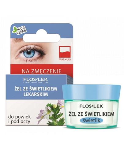 FLOS-LEK Żel ze świetlikiem do powiek i pod oczy, 10 g