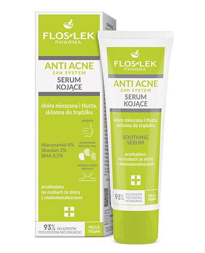 Floslek Anti Acne 24h Serum kojące, 50 ml - Apteka internetowa Melissa
