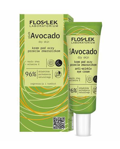Floslek Krem pod oczy przeciw zmarszczkom, 30 ml