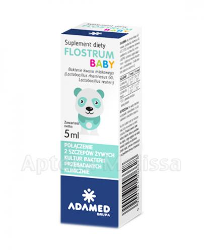 FLOSTRUM BABY Krople probiotyczne, 5 ml