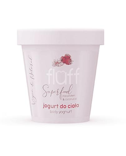  Fluff Jogurt do ciała Maliny i migdały - 180 ml - cena, opinie, właściwości  - Apteka internetowa Melissa  