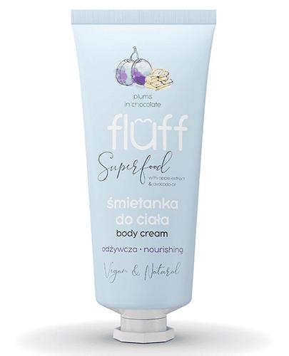 Fluff Odżywcza śmietanka do ciała Śliwki w czekoladzie - 150 ml - cena, opinie, właściwości - Apteka internetowa Melissa