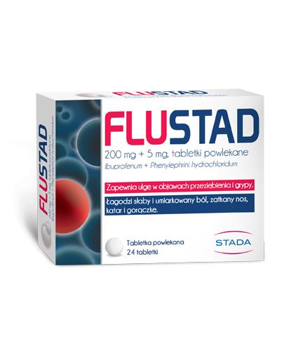  FLUSTAD - 24 tabl. - na przeziębienie i grypę - cena, dawkowanie, opinie  - Apteka internetowa Melissa  