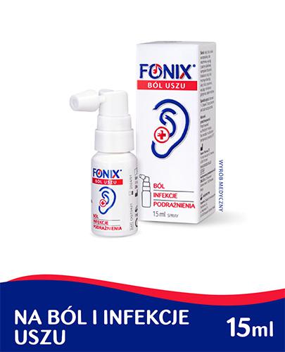 FONIX BÓL USZU Preparat w sprayu - 15 ml - Apteka internetowa Melissa