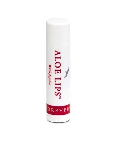 FOREVER ALOE LIPS Aloesowy balsam do ust z olejkiem jojoba - 4,25 g - wrażliwe, spierzchnięte usta - cena, stosowanie, opinie