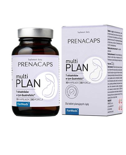  ForMeds Prenacaps Multi Plan - 30 kaps. Dla kobiet planujących ciążę - cena, opinie, skład - Apteka internetowa Melissa  