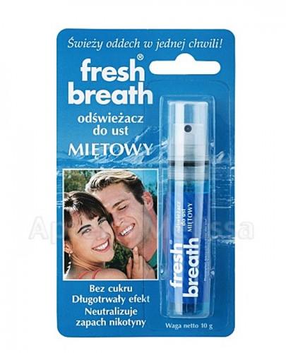 FRESH BREATH Odświeżacz do ust miętowy - 10 g - Apteka internetowa Melissa
