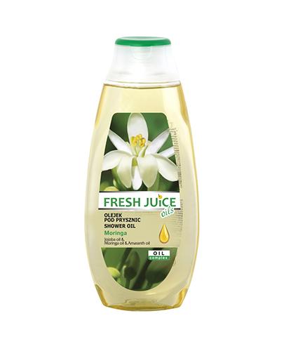  Fresh Juice Oils Olejek pod prysznic Moringa z olejem z jojoby, moringi i amarantusa - 400 ml - cena, opinie, właściwości  - Apteka internetowa Melissa  