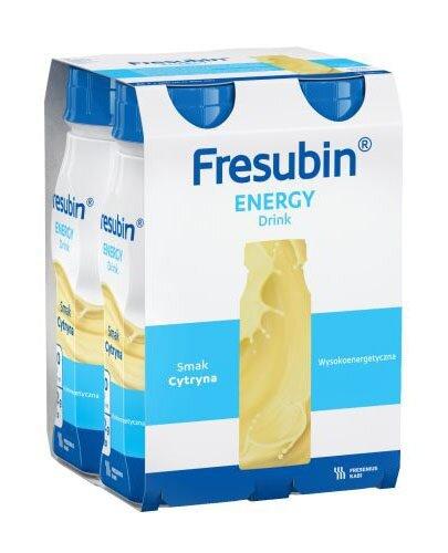  Fresubin Energy Drink o smaku cytrynowym, 4 x 200 ml  - Apteka internetowa Melissa  
