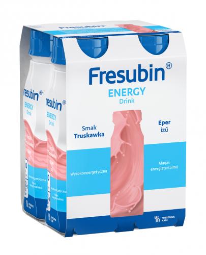 FRESUBIN ENERGY DRINK O smaku truskawkowym, 4 x 200 ml - Apteka internetowa Melissa