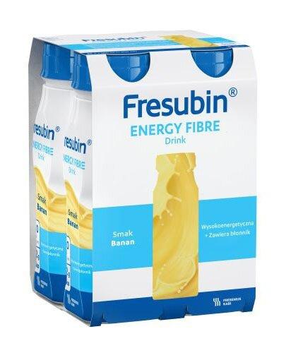  Fresubin Energy Fibre Drink o smaku bananowym, 4 x 200 ml - Apteka internetowa Melissa  