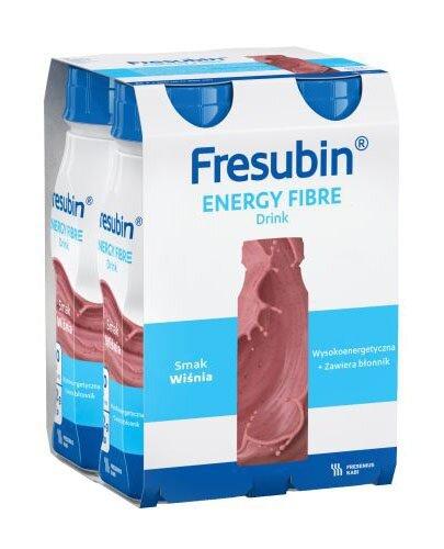  Fresubin Energy Fibre Drink o smaku wiśniowym, 4 x 200 ml - Apteka internetowa Melissa  