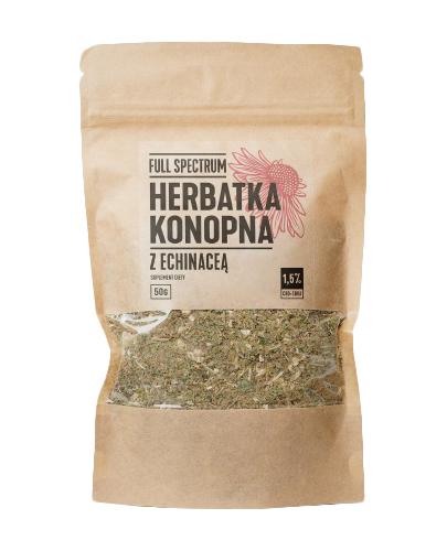  Full Spectrum Herbatka konopna z echinaceą BIO, 40 g, cena, wskazania, właściwości - Apteka internetowa Melissa  