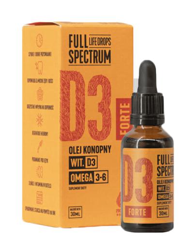  Full Spectrum witamina D3 Forte, 30 ml cena, opinie, właściwości - Apteka internetowa Melissa  
