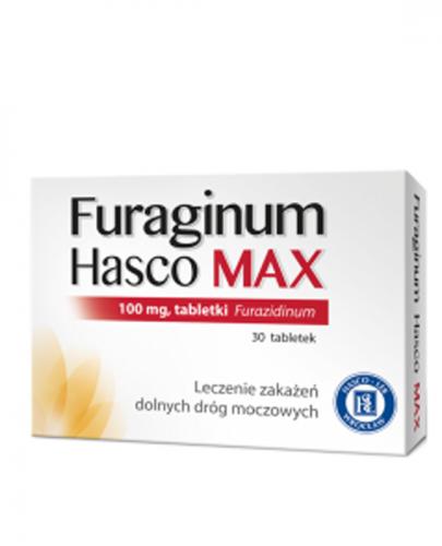  FURAGINUM HASCO MAX, 30 tabletek na ostre i nawracające zakażenia dolnych dróg moczowych - Apteka internetowa Melissa  