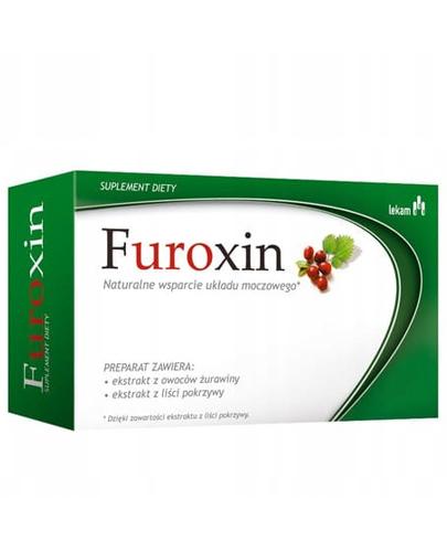 
                                                                          FUROXIN, naturalne wsparcie układu moczowego, 60 tabl. - Drogeria Melissa                                              