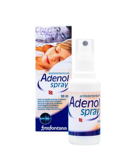  Fytofontana Adenol Spray przeciw chrapaniu, 50 ml - Apteka internetowa Melissa  