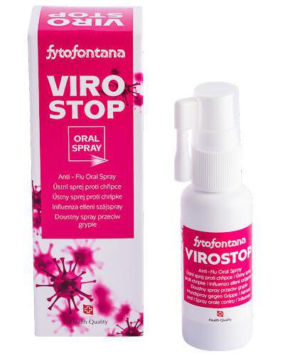  Fytofontana Virostop Doustny Spray przeciw grypie, 30 ml - Apteka internetowa Melissa  