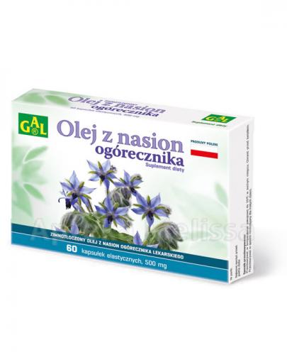 GAL Olej z nasion ogórecznika - 60 kaps. - Apteka internetowa Melissa