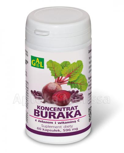 GAL Koncentrat buraka 596 mg - 60 kaps.