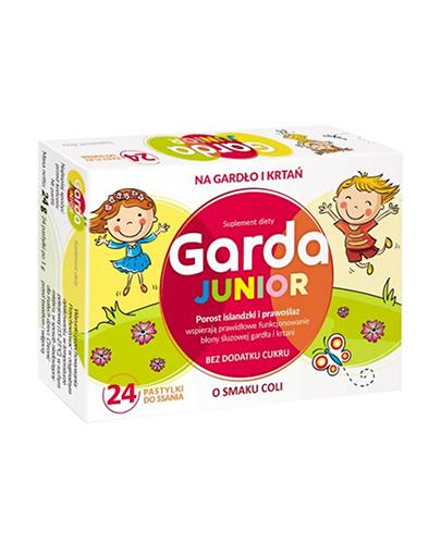  Garda Junior o smaku coli dla dzieci powyżej 6. roku życia, 24 past. - Apteka internetowa Melissa  