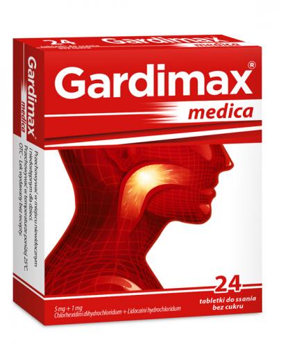  GARDIMAX MEDICA - 24 tabl. - cena, opinie, dawkowanie - Apteka internetowa Melissa  