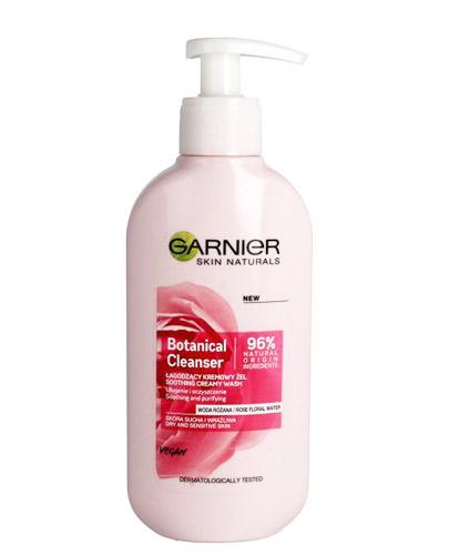  Garnier Botanical Cleanser Różany kremowy żel łagodzący - 200 ml Do skóry suchej i wrażliwej - cena, opinie, właściwości  - Apteka internetowa Melissa  