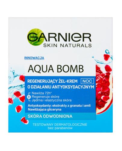  Garnier Skin Naturals Aqua bomb Regenerujący krem-żel na noc - 50 ml - cena, opinie, właściwości  - Apteka internetowa Melissa  