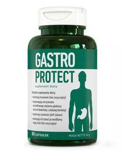 GASTRO PROTECT Osłania przewód pokarmowy - 80 kaps. - Apteka internetowa Melissa