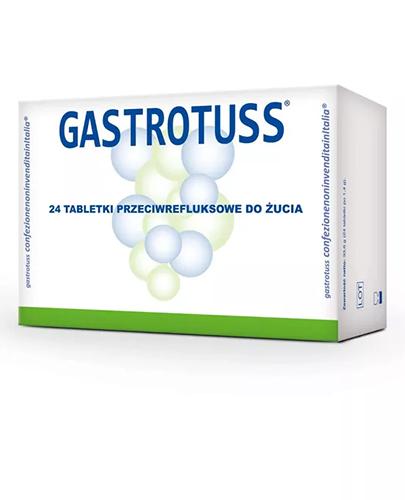  Gastrotuss, 24 tabletki przeciwrefluksowe do żucia - Apteka internetowa Melissa  