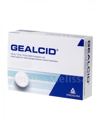 GEALCID - 24 tabl. Data ważności: 2017.09.30 - Apteka internetowa Melissa