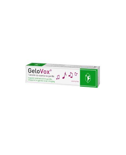  GeloVox czarny bez, 20 tabletek do ssania  - Apteka internetowa Melissa  