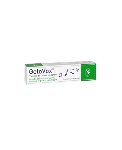  GeloVox porzeczka-mentol, 10 tabletek do ssania - Apteka internetowa Melissa  