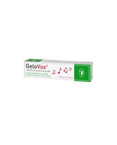  GeloVox wiśnia-mentol, 10 tabletek do ssania - Apteka internetowa Melissa  